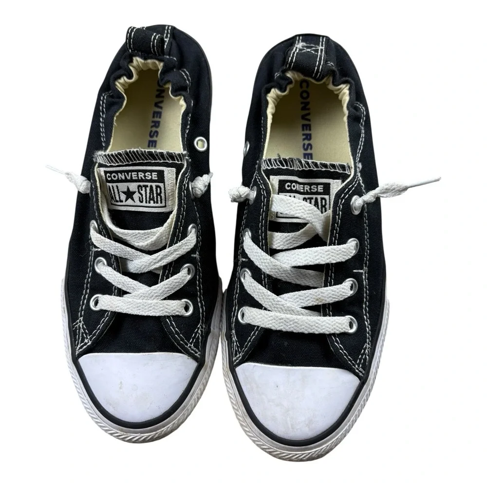 Converse‎ All Star Women's Size 4 Black Slip-On Low Top Sneakers